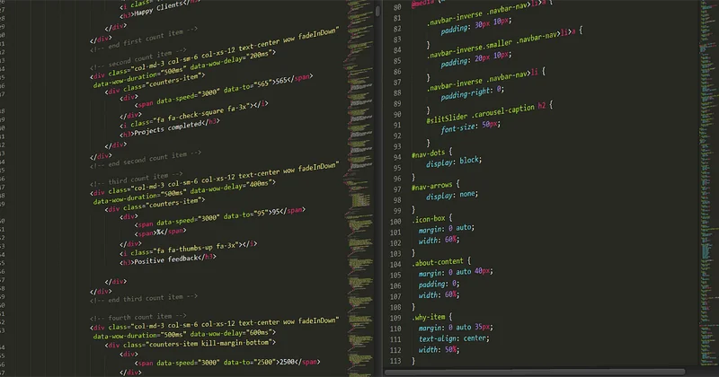 Comparer les quatre sites en un coup d'œil